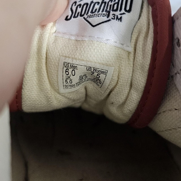 Skater indie Burnt orange sienna suede vans sneakers Size 7.5 womens, 6 mens - Picture 5 of 5